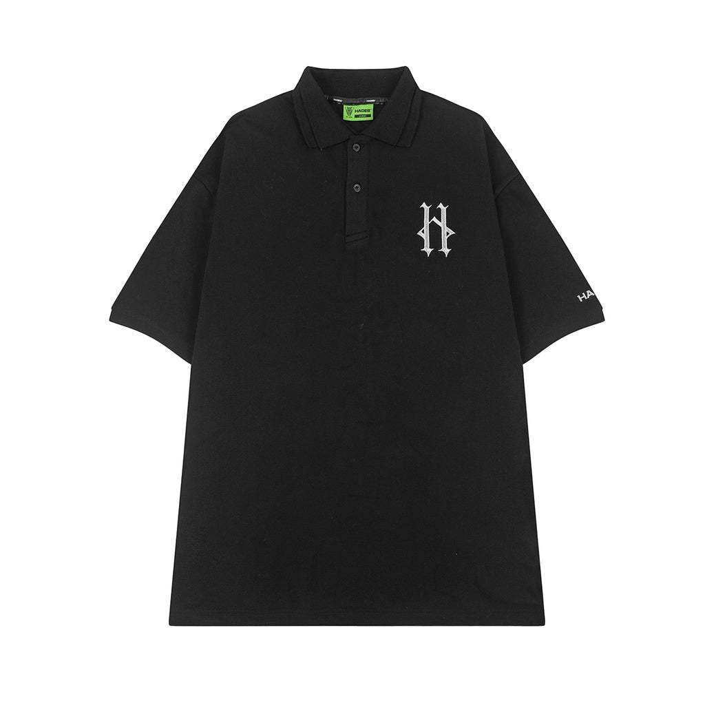 Áo Polo Tay Lỡ Unisex COUNTERPART Thun Cá Sấu - HADES Brand Chính Hãng