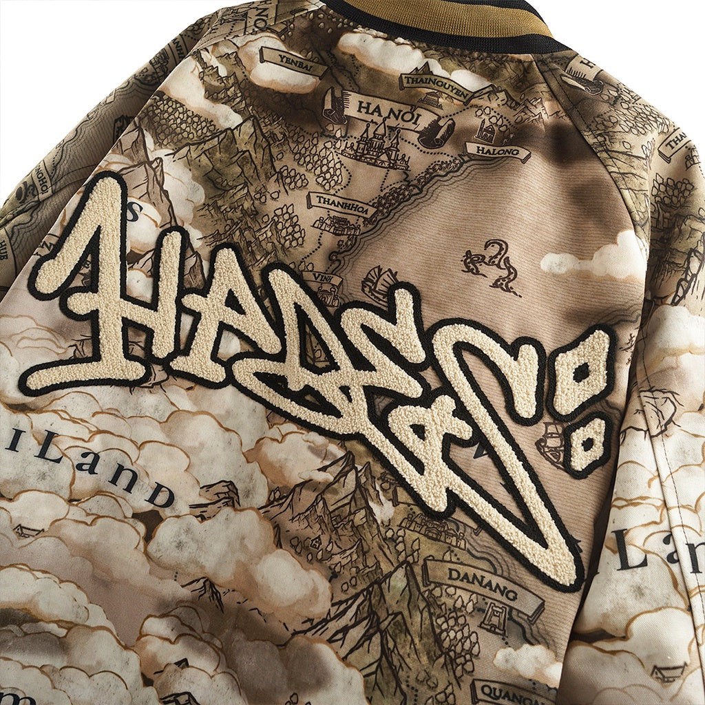 Genuine INDOCHINE BOMBER HADES Brand 2-Layer Parachute Jacket