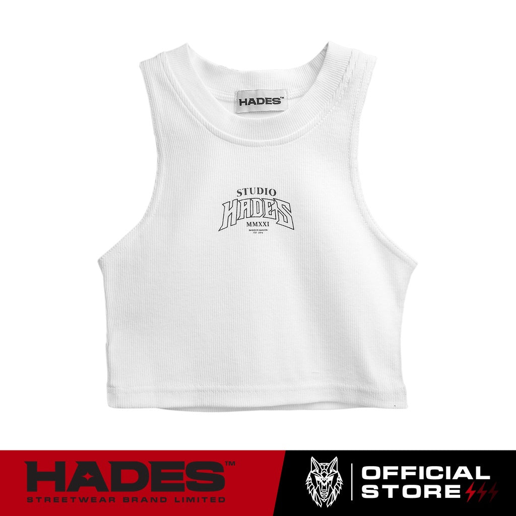 Genuine HADES Brand Women's Basic Crop Top T-Shirt