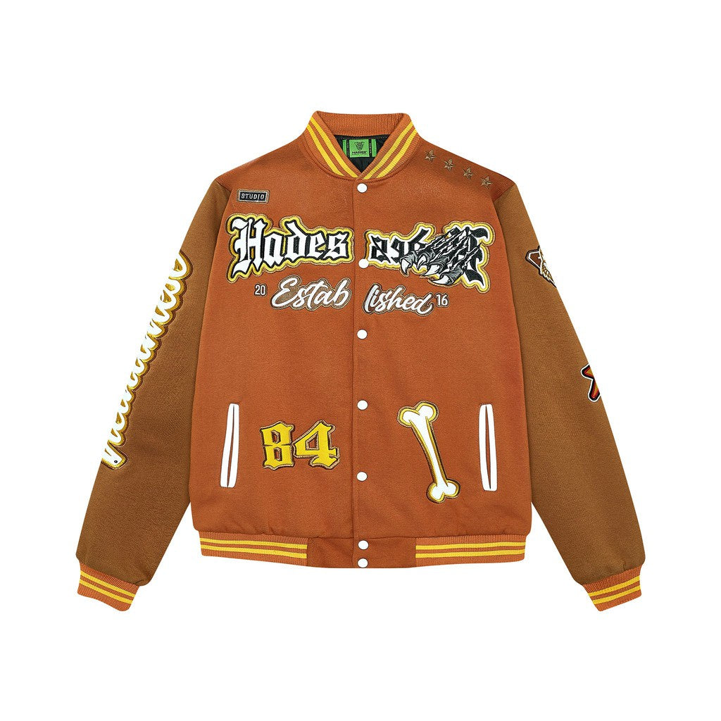 Genuine GLORY ROAD HADES Brand Varsity Jacket