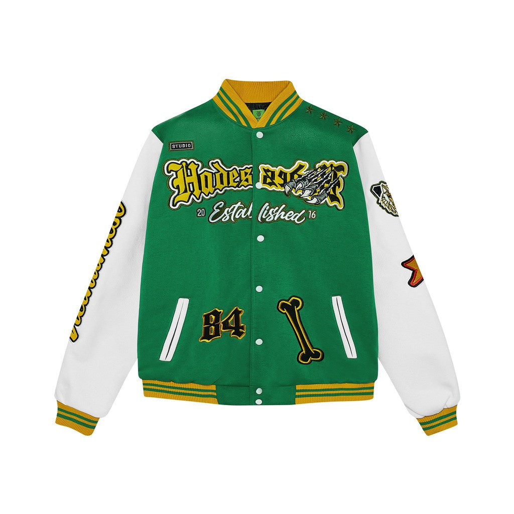 Genuine GLORY ROAD HADES Brand Varsity Jacket