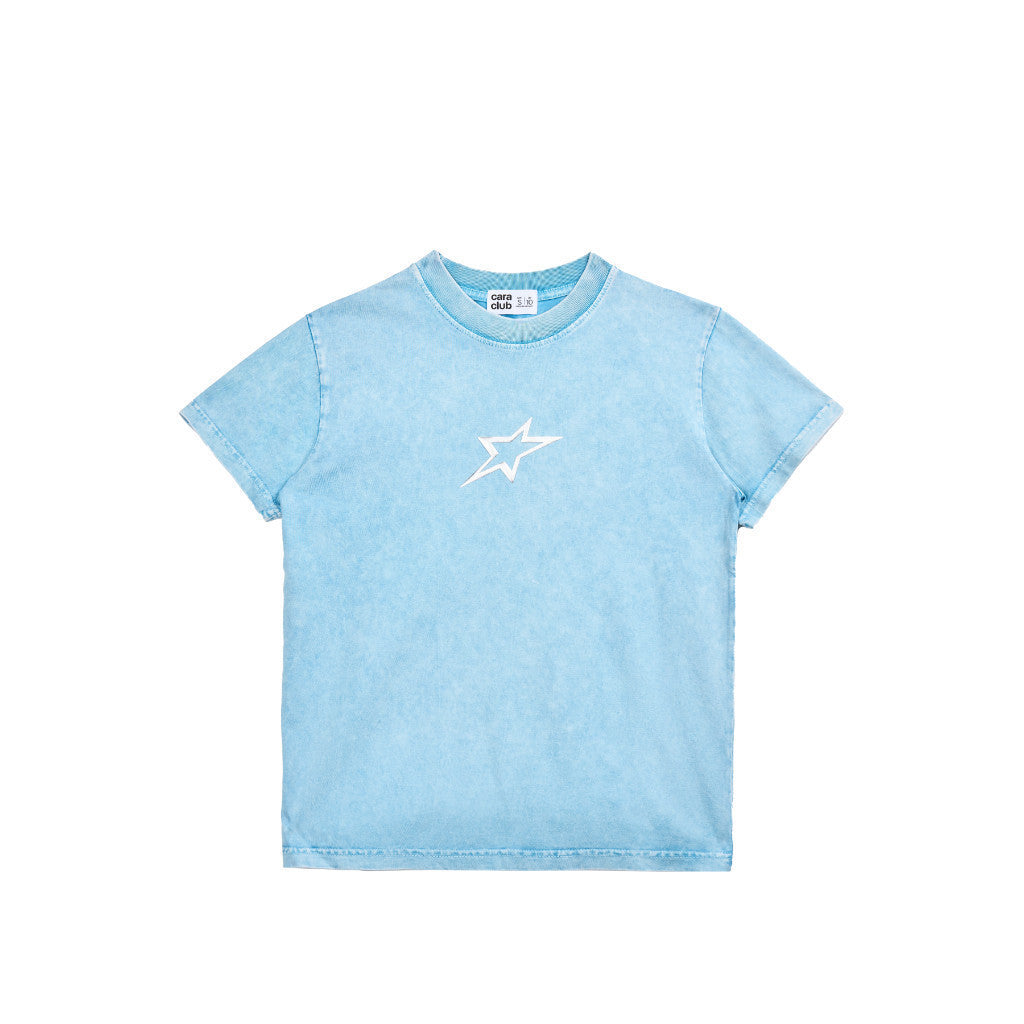 CARA Starlight women's baby tee shirt with trendy star shape