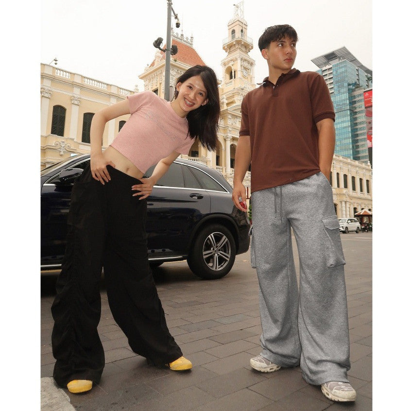 CARA Cian men's and women's cargo pants with unisex waistband