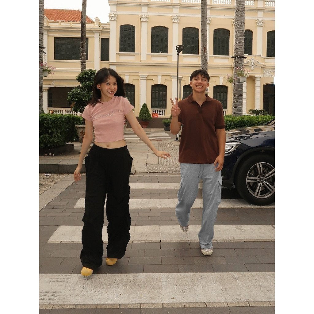 CARA Cian men's and women's cargo pants with unisex waistband