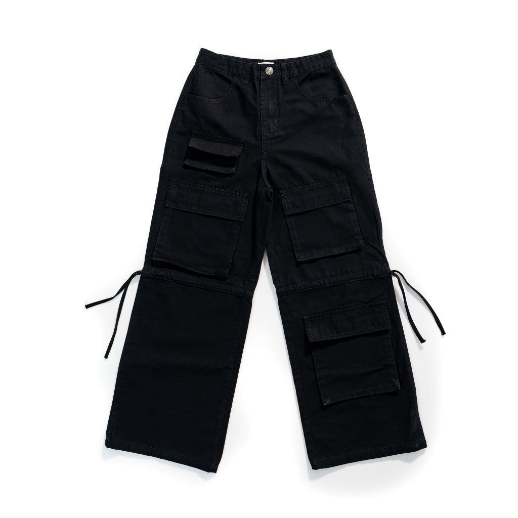 CARA Hazel straight leg cargo pocket jeans for men and women