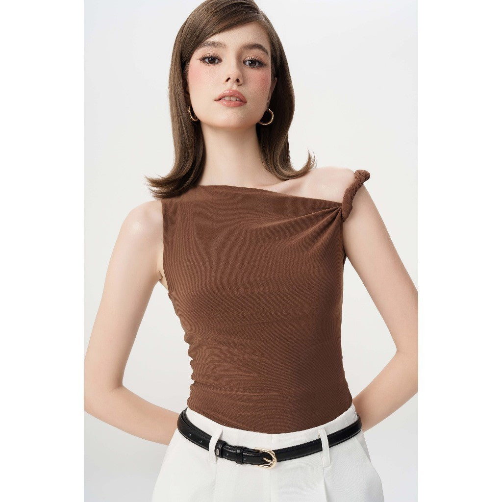 RECHIC Ora style shirt with elegant and unique sleeveless straps