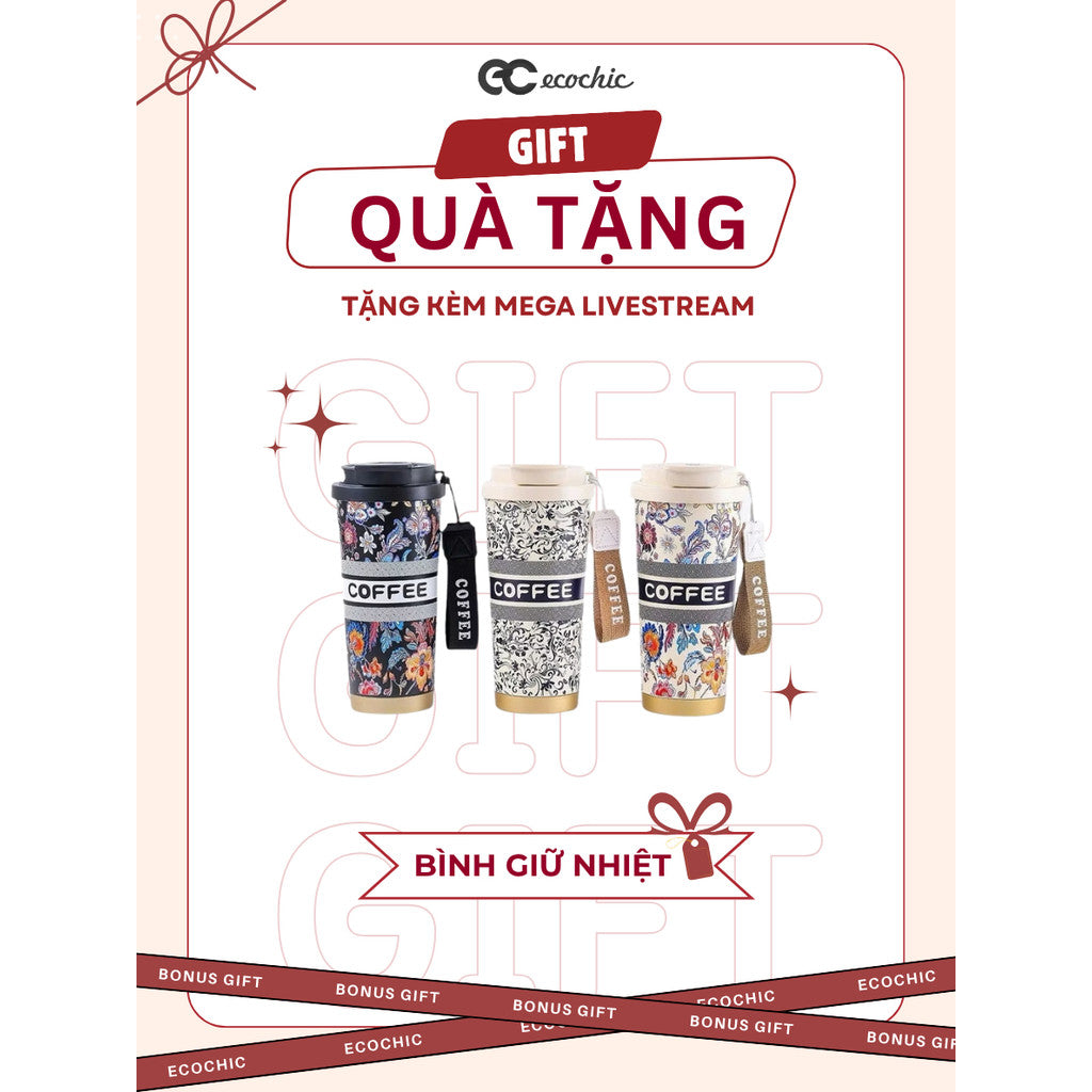 (QUÀ TẶNG KHÔNG BÁN) Bình giữ nhiệt random tặng Megalive