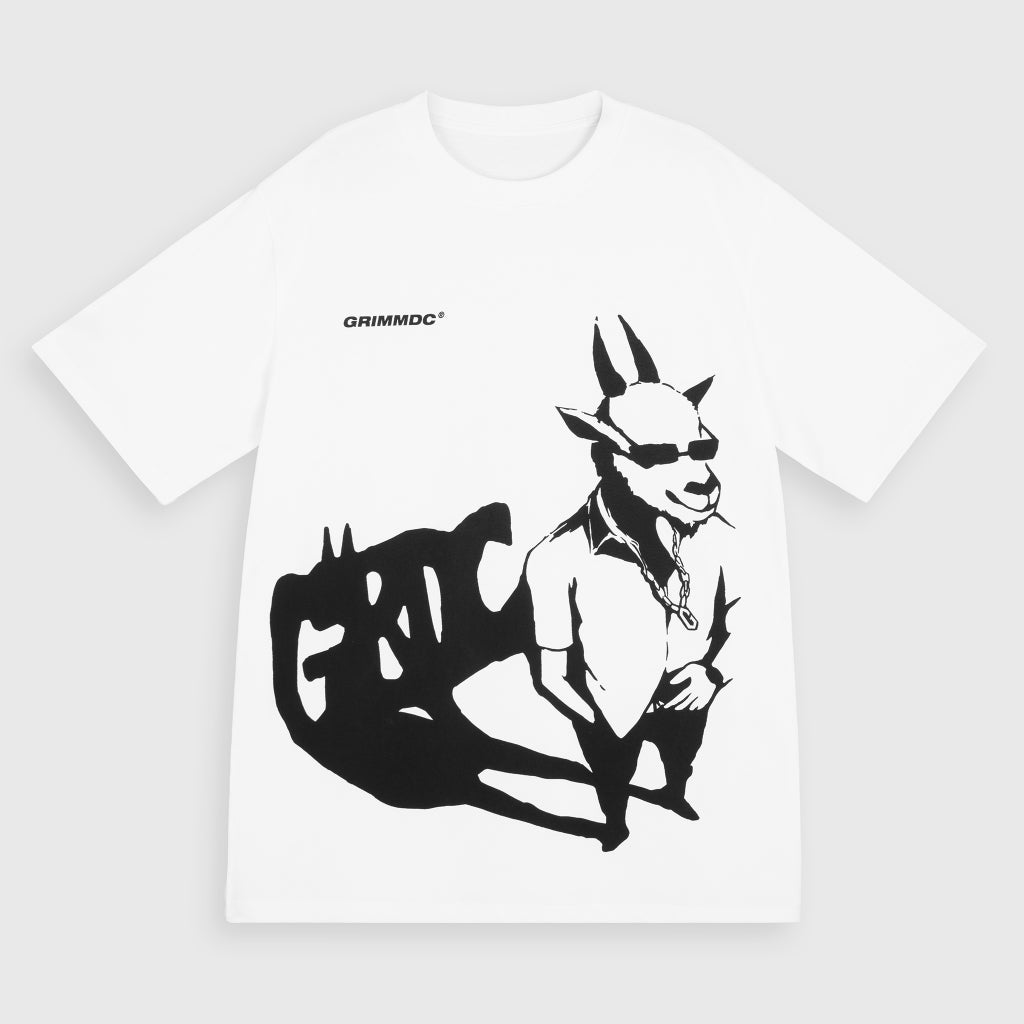 Grimm DC GOAT Father T-Shirt // White