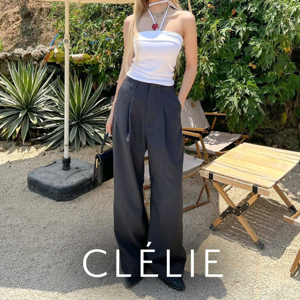 Wide leg trousers | KITTIE PANT - CLÉLIE 