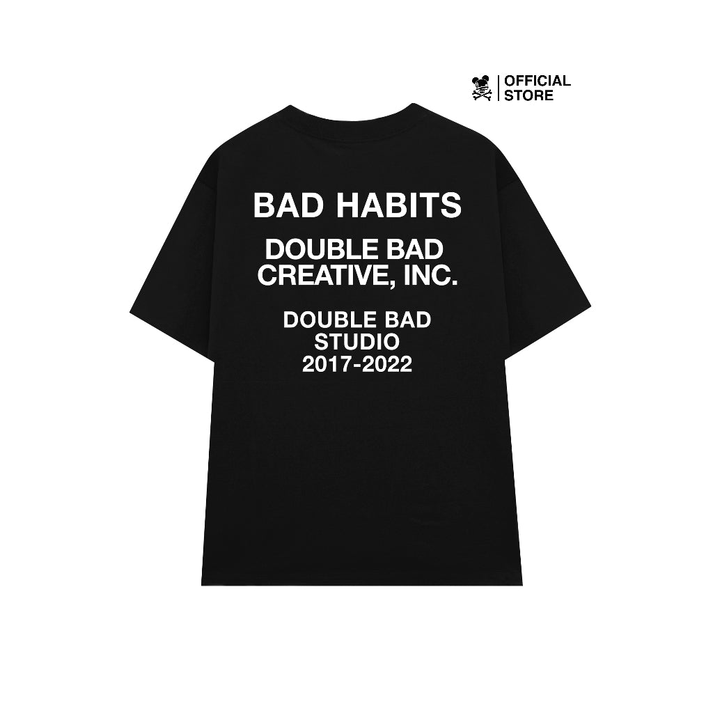 Men's and Women's T-shirt Bad Habits Studio Tee - Genuine Local Brand