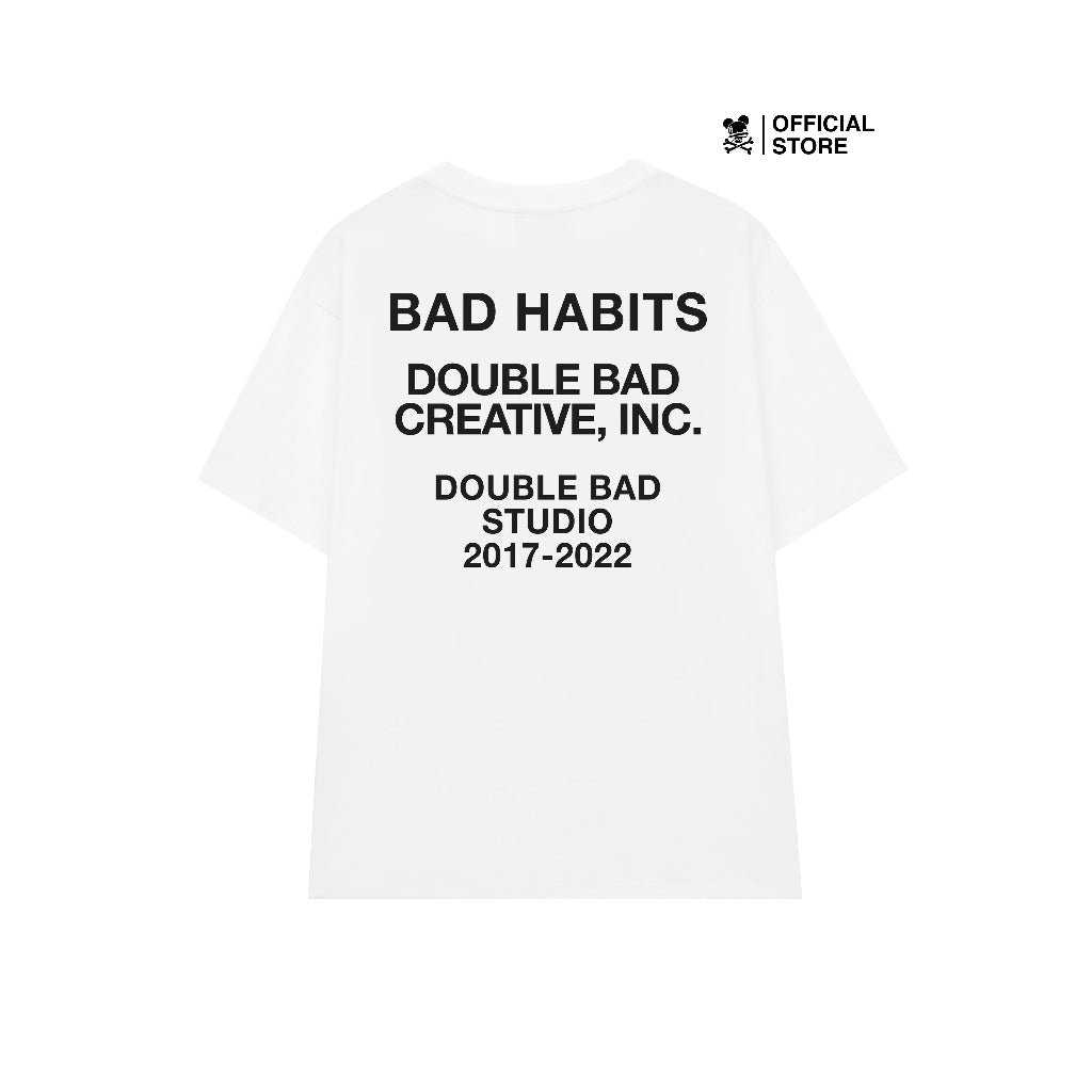 Men's and Women's T-shirt Bad Habits Studio Tee - Genuine Local Brand