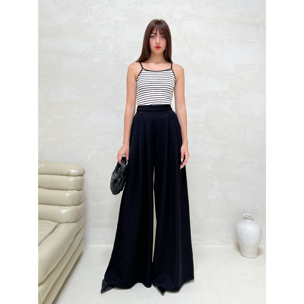 Jian Super Wide-Leg Long Trousers | 3662 | Lana Official