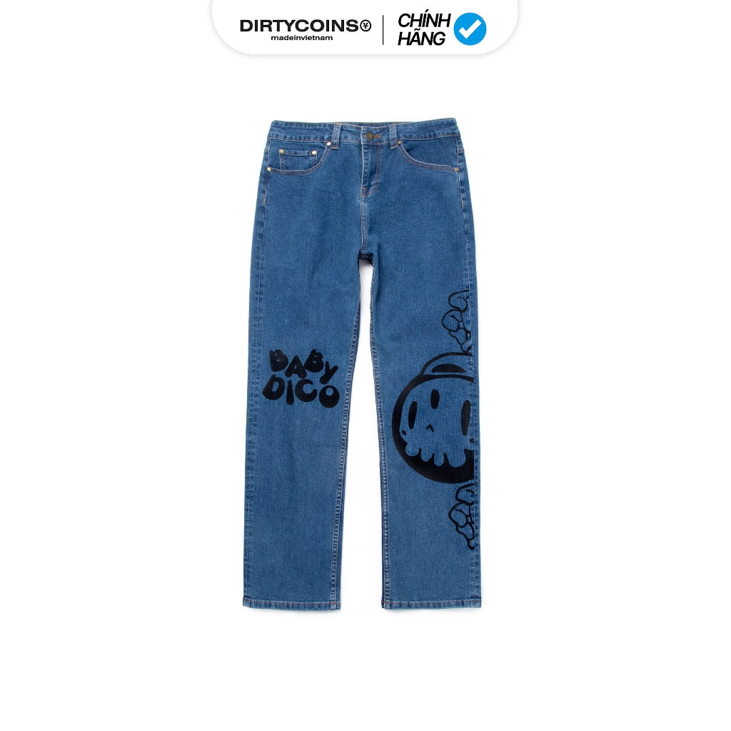 Quần DirtyCoins Dico Boy Jeans - Blue Jean