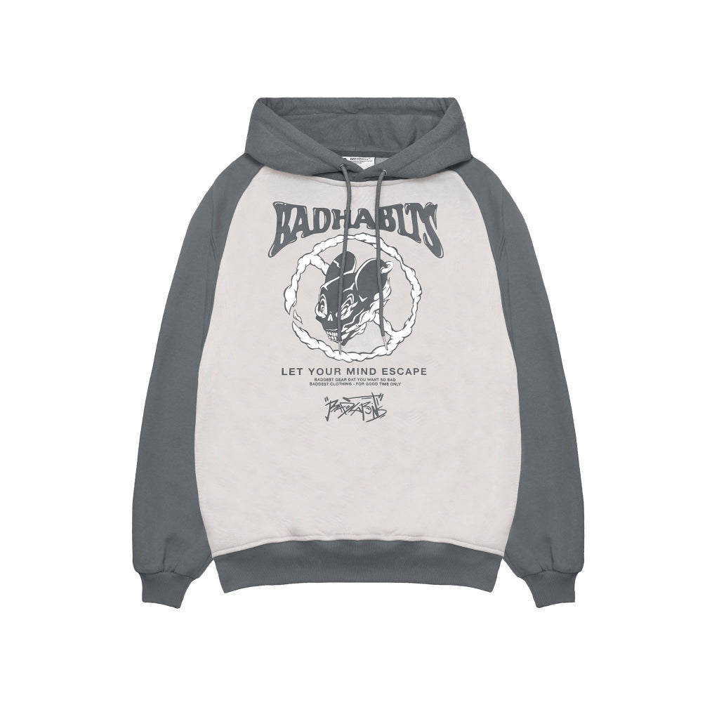 Bad Habits ESCAPE RAGLAN HOODIE Fleece Jacket - Genuine Local Brand