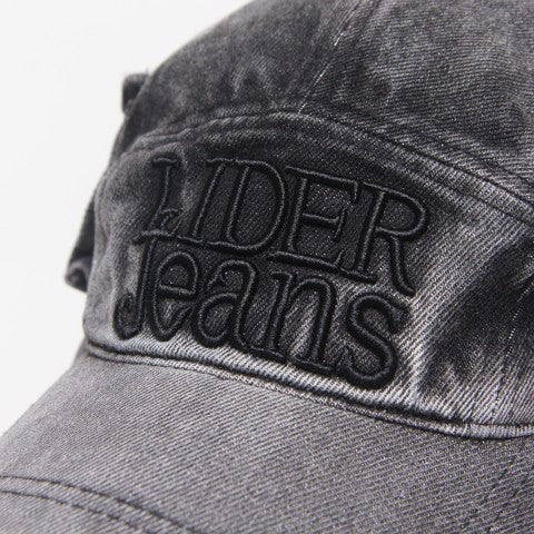 DENIM LIDER LDJ WASHED CAP PILOT CAP