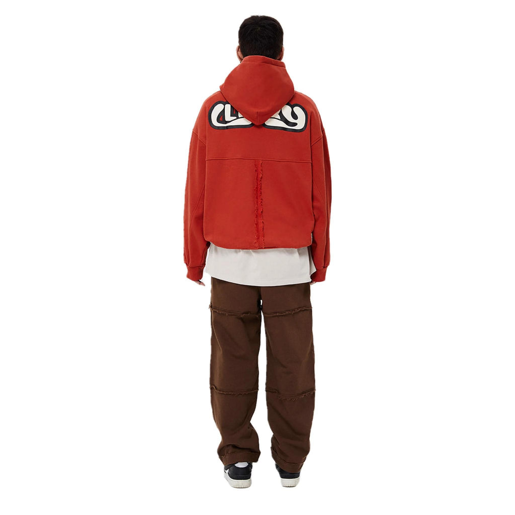 Áo Khoác Nam Nữ Bad Habits LUCKY YEAR HOODIE - RED - Local Brand Chính Hãng