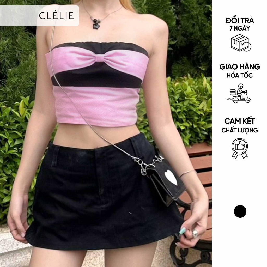 Short A-line skirt | Felix Shirt - CLÉLIE