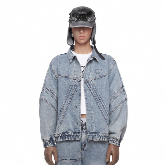 Unisex LIDER Breslin Boned Denim Jacket