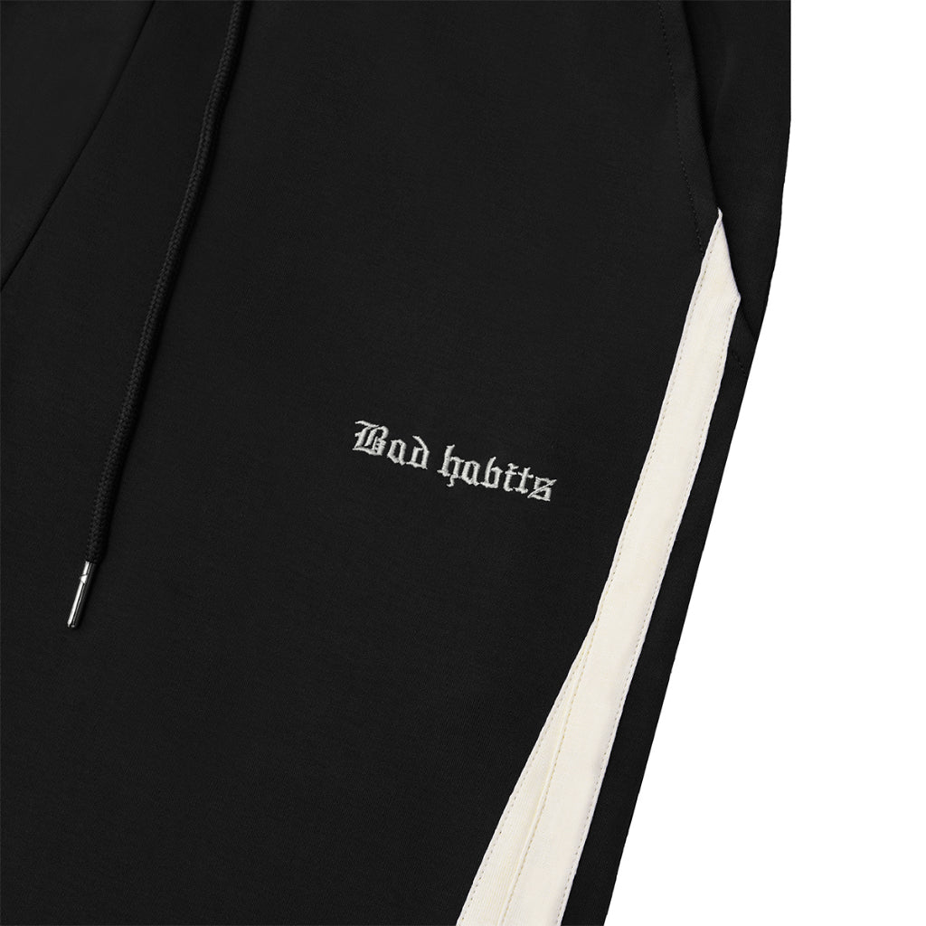 Bad Habits BLACK 3L TRACK PANTS