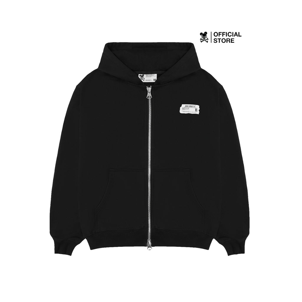 BADHABITS ZIPPER HOODIE Jacket for Men and Women - Genuine Local Brand