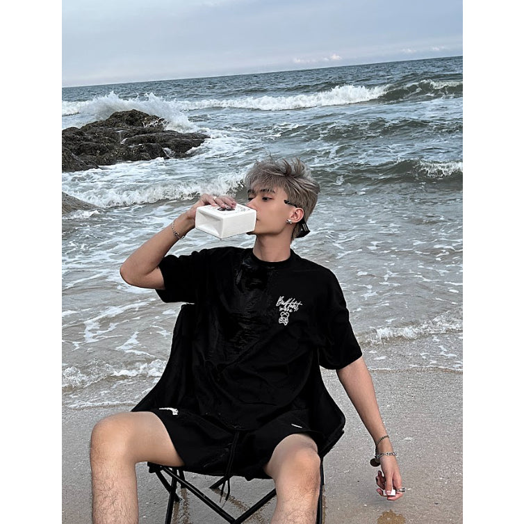 Boxy Tee - No Smoking No Cancer - Authentic Local Brand