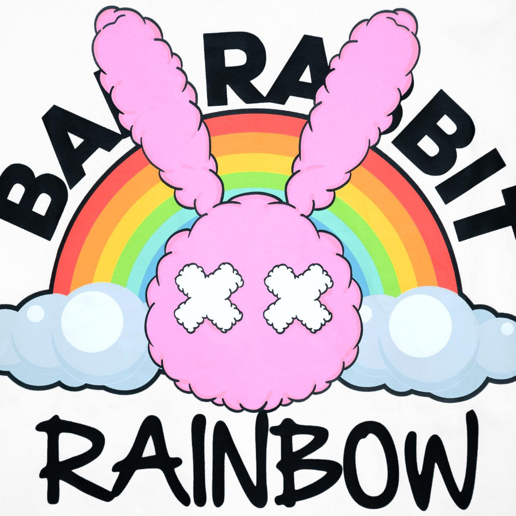 Unisex Bad Rabbit T-shirt - Rabbit Rainbow Tee - Genuine Local Brand