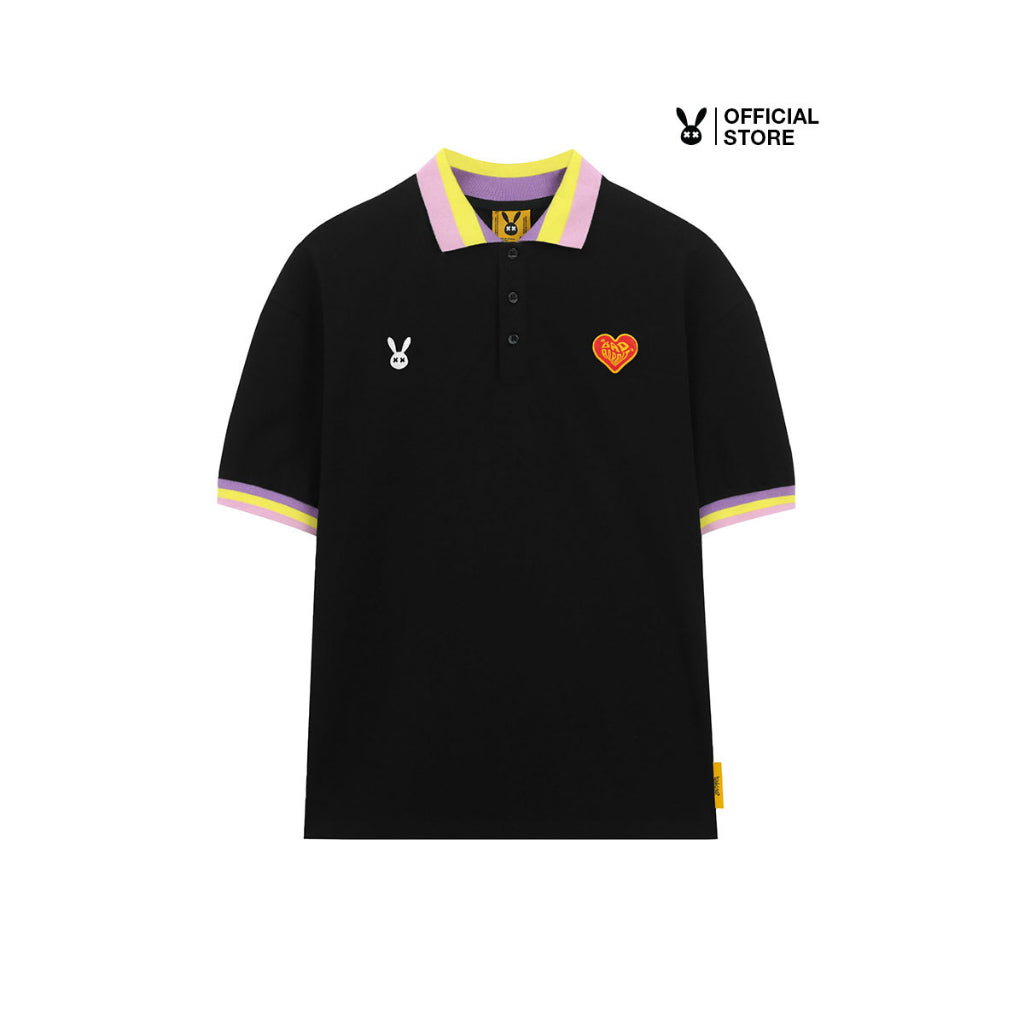 Unisex Bad Rabbit Polo T-shirt - Striped Rabbit Polo - Genuine Local Brand