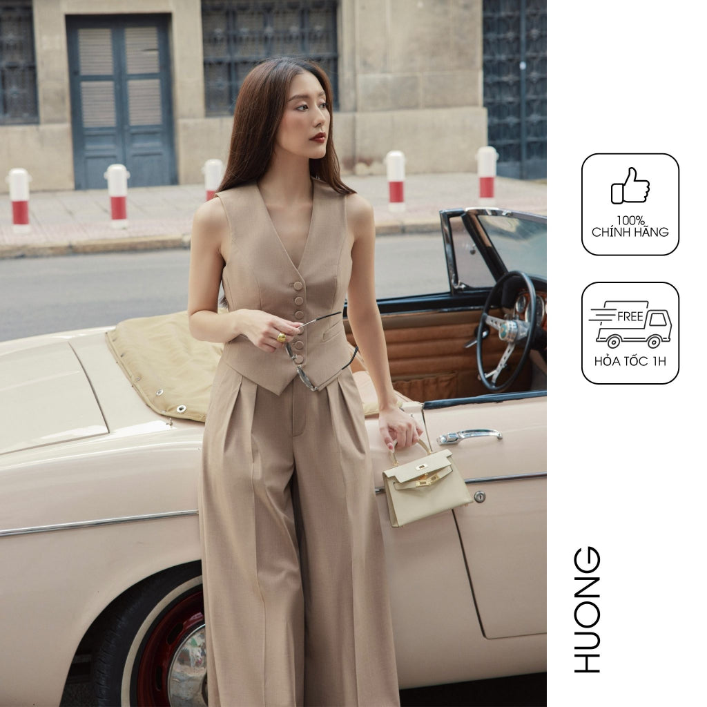 Áo gile Hailey Gile HUONG BOUTIQUE HBGILE09