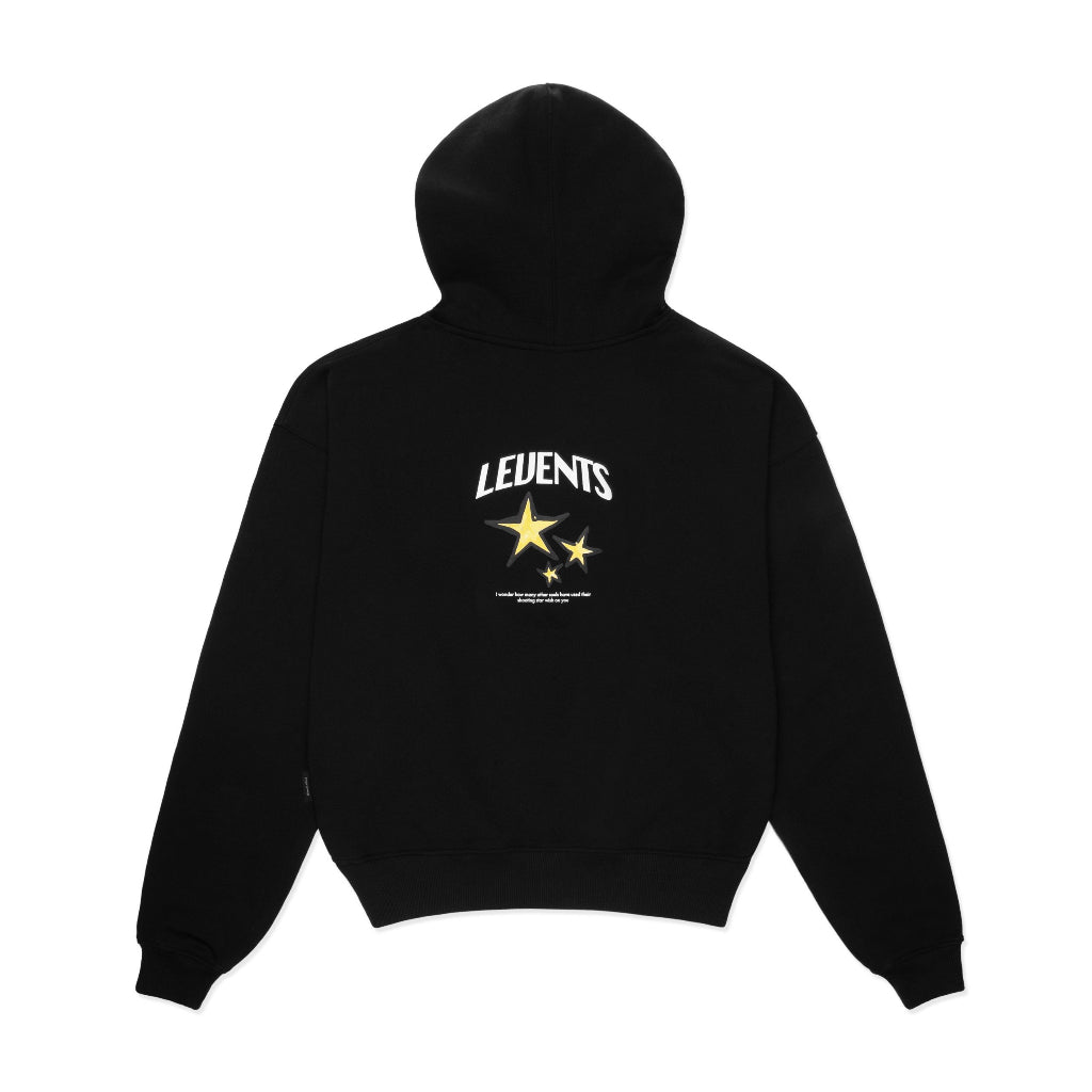 Áo Hoodie Levents Star Boxy/ Black