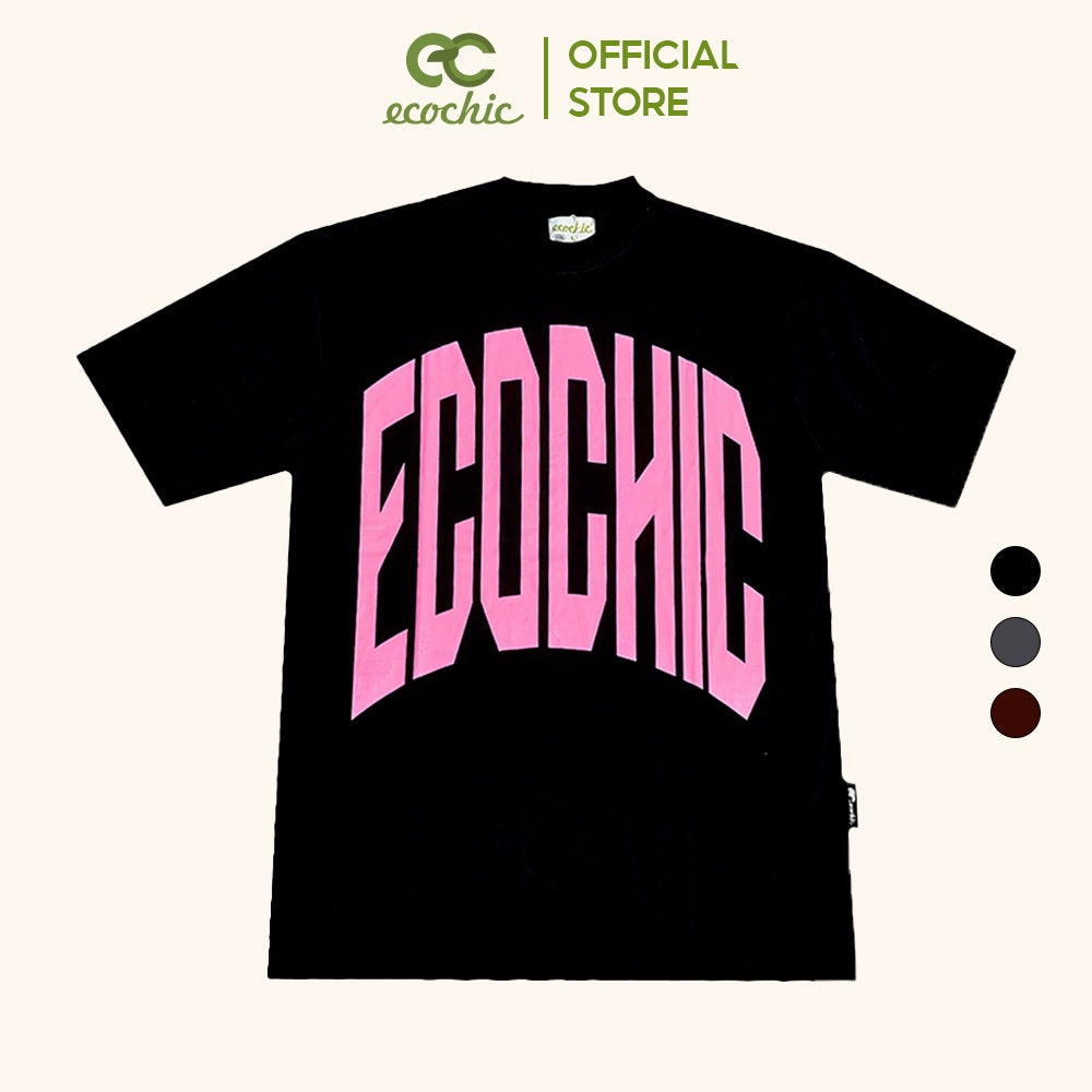 ECOCHIC DOMED T-Shirt Tee Local Brand Genuine Unisex Loose Form Oversize Premium Cotton 100% D996 