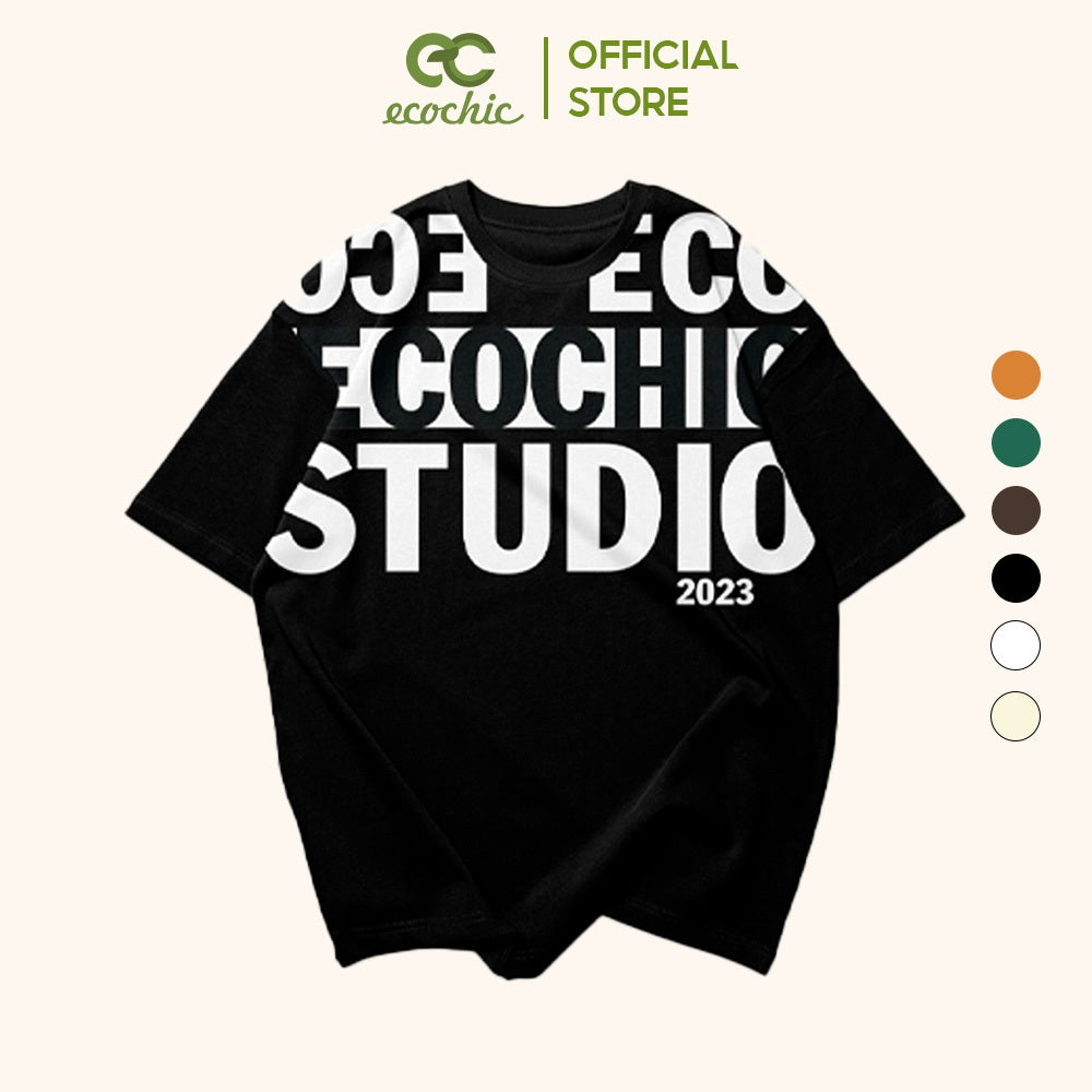 Áo Phông ECOCHIC INTERLEAVED Tee Local Brand Chính Hãng Unisex Form Rộng Oversize Premium Cotton 100% F127