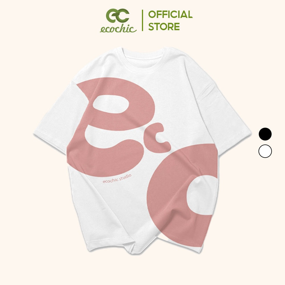 ECOCHIC BUBBLE T-Shirt Tee Local Brand Genuine Unisex Loose Form Oversize Premium Cotton 100% F136 