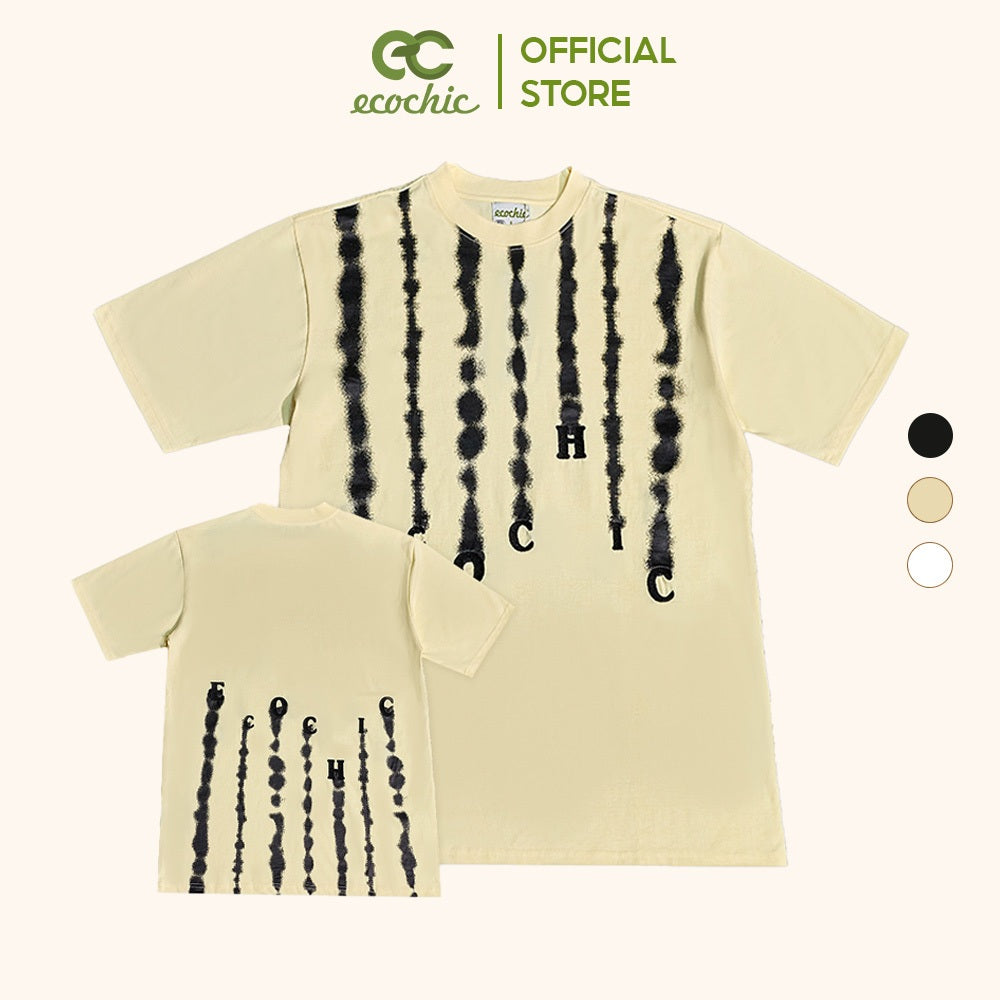 ECOCHIC DROP Tee Local Brand Authentic Unisex Oversize Premium Cotton 100% F021