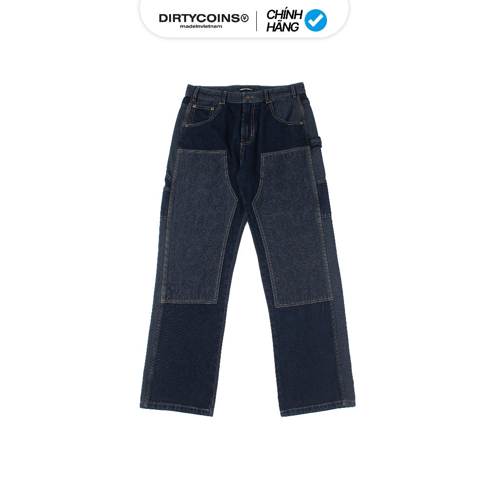 DirtyCoins Two Tone Denim Pants