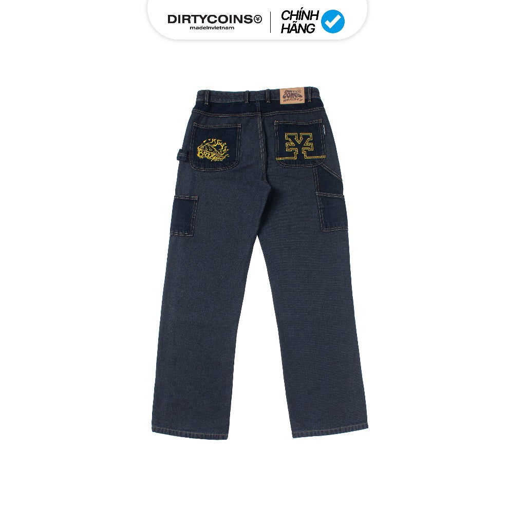 DirtyCoins Two Tone Denim Pants