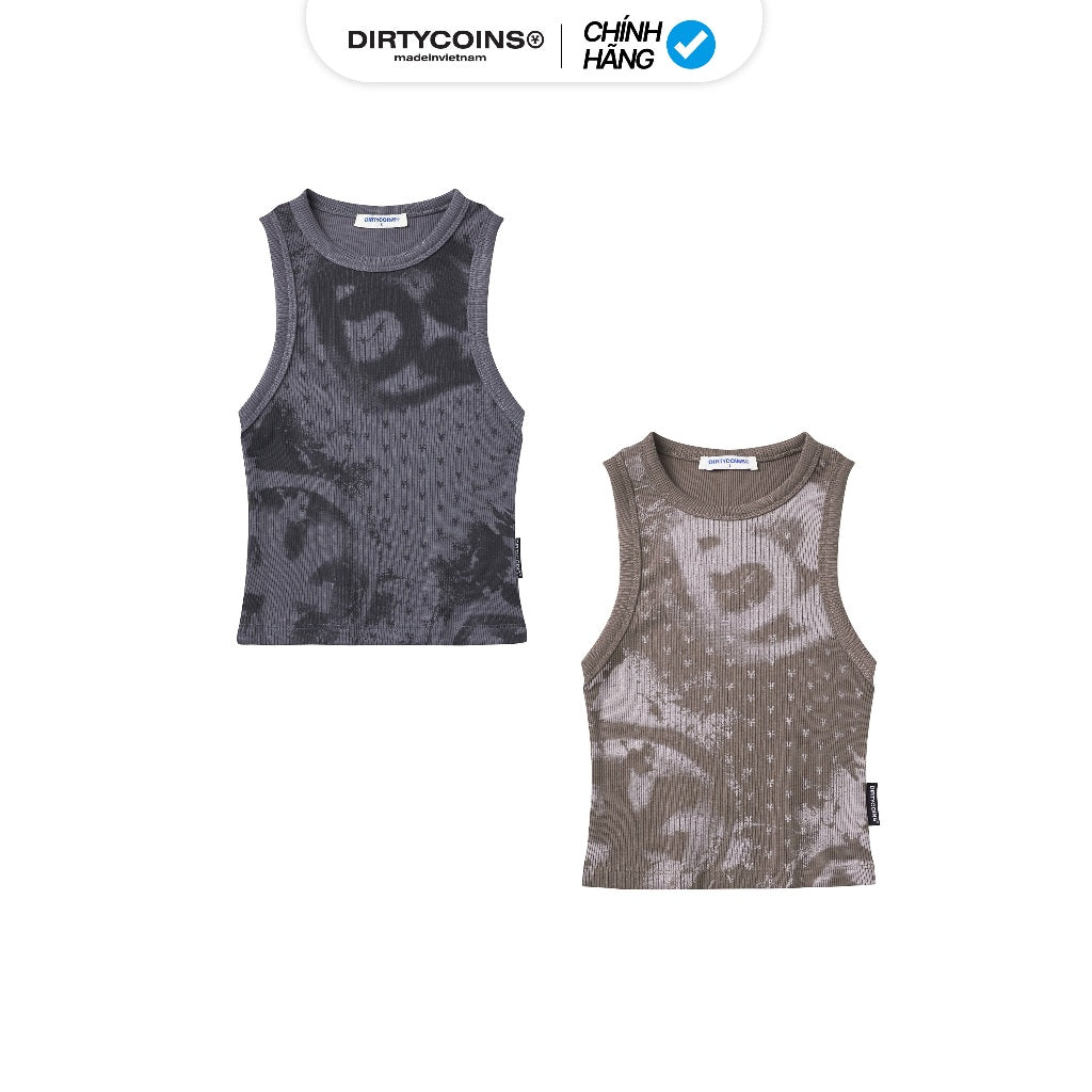 Áo Thun DirtyCoins Ribbed Crop Tank Top