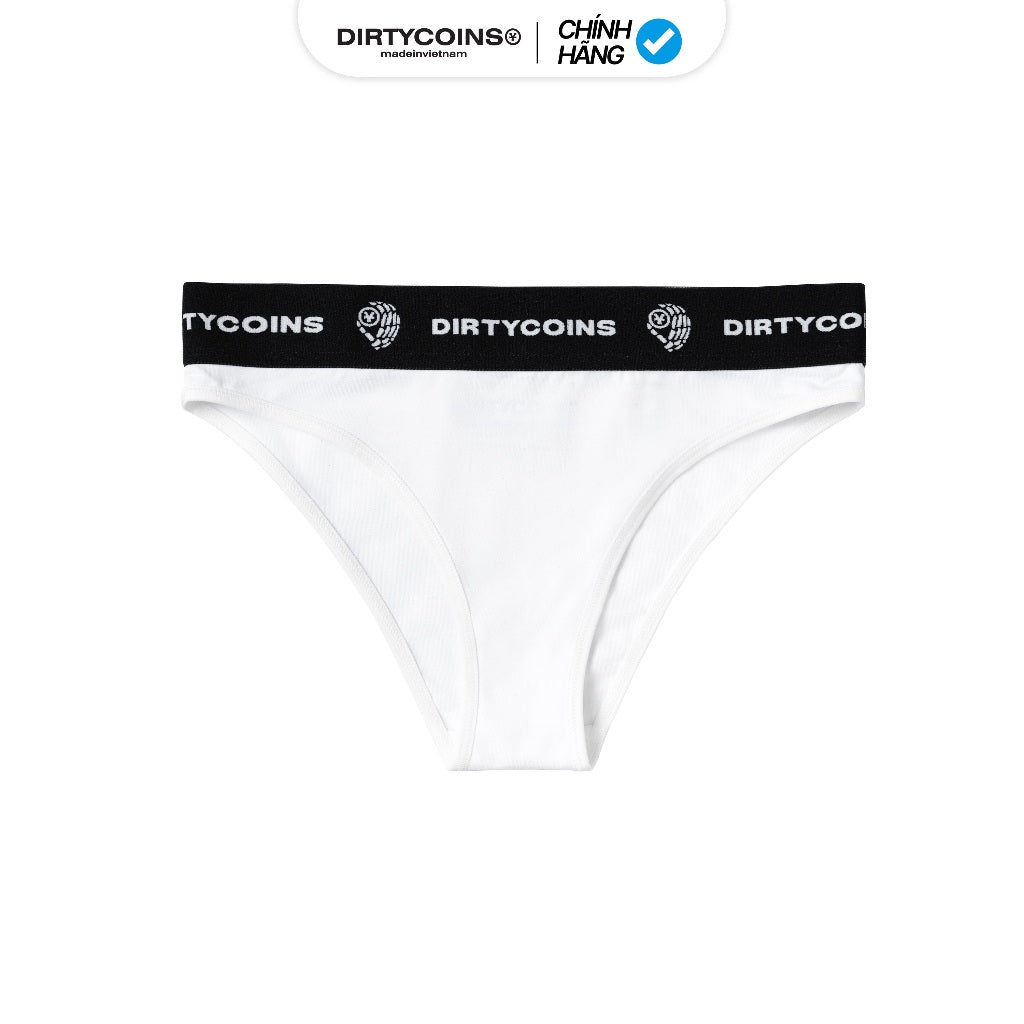 DirtyCoins Logo Women Briefs - White