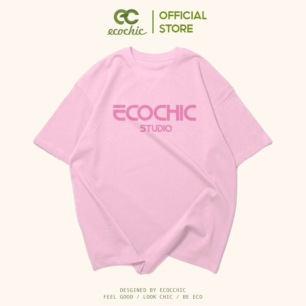 ECOCHIC EC SILICON Tee Local Brand Authentic Unisex Oversize Premium Cotton 100% F345