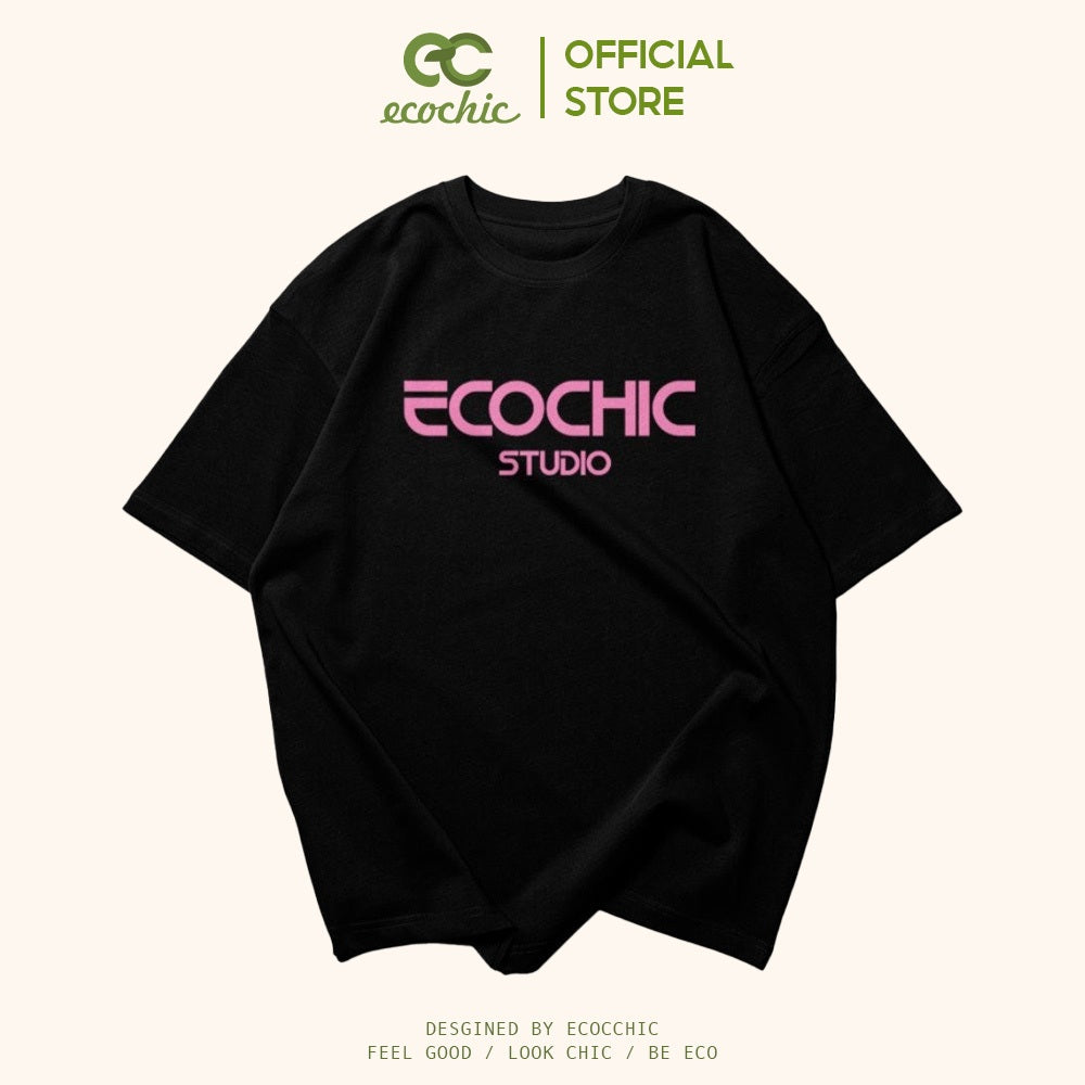 ECOCHIC EC SILICON Tee Local Brand Authentic Unisex Oversize Premium Cotton 100% F345