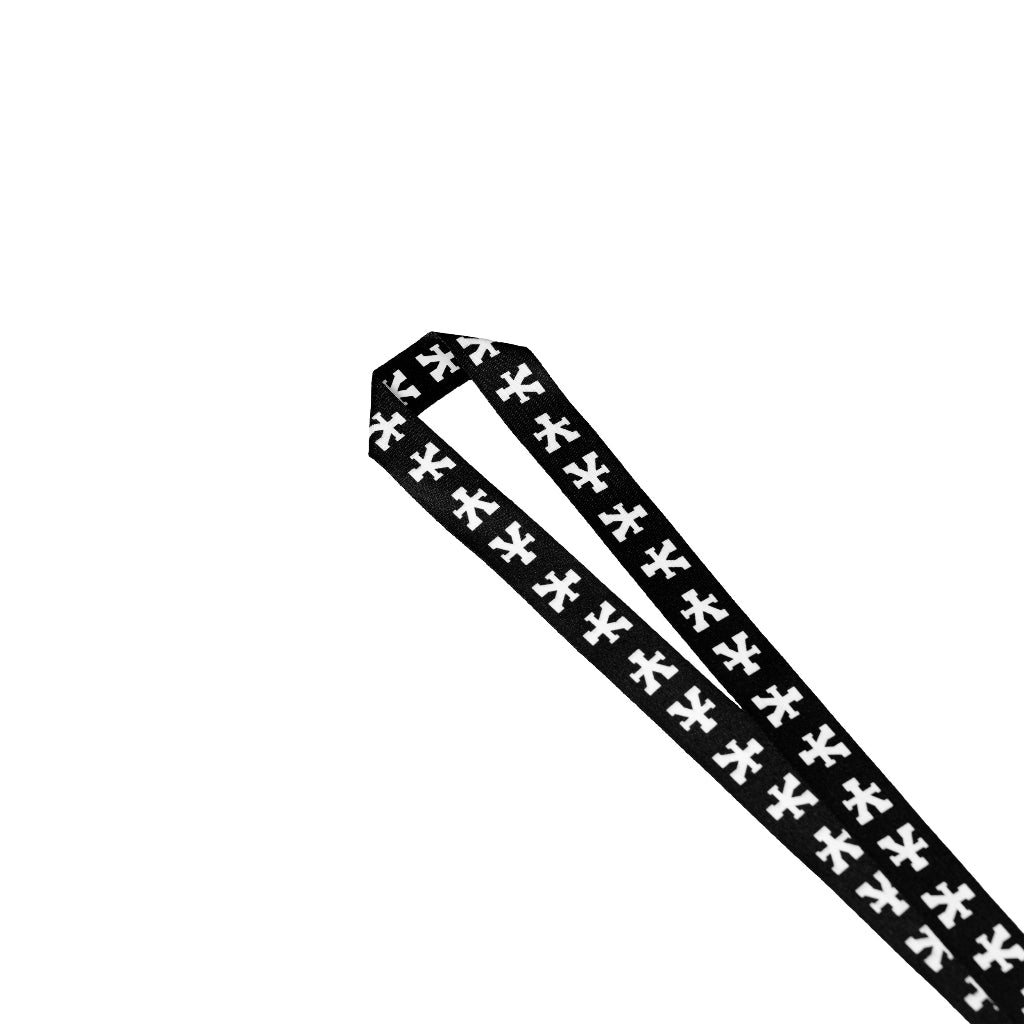 DirtyCoins Signature Y Lanyard Strap - Black