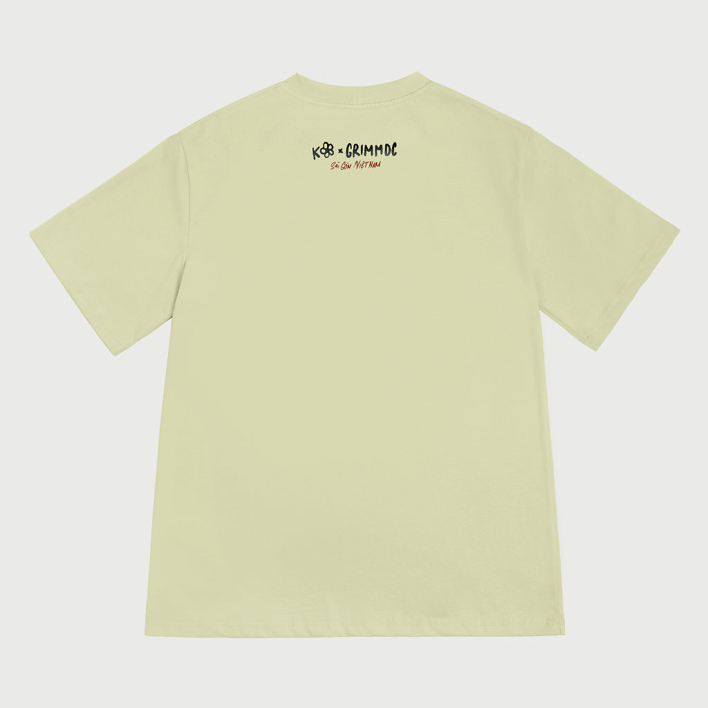 Grimm DC Chu Du T-shirt // Cream