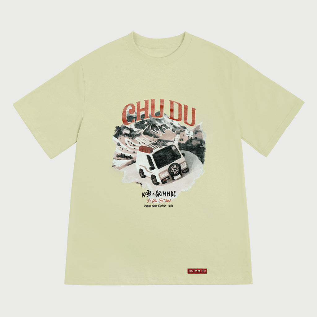 Grimm DC Chu Du T-shirt // Cream