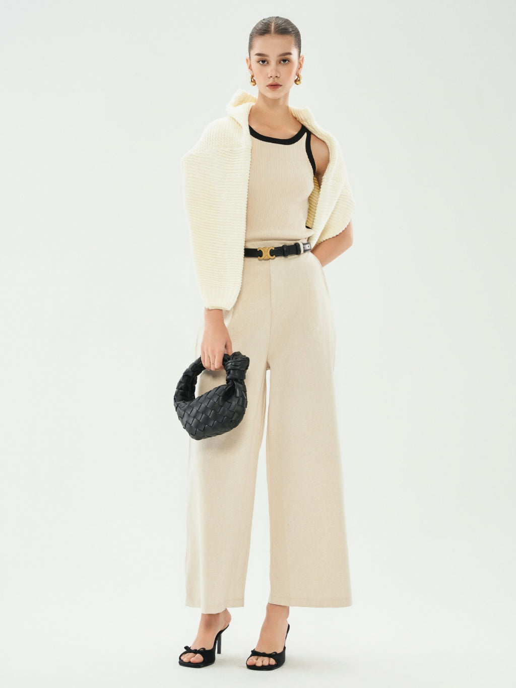 Freddie Wide Leg Linen Pants | 4032 | Lana Official