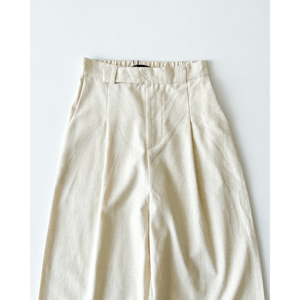 Freddie Wide Leg Linen Pants | 4032 | Lana Official