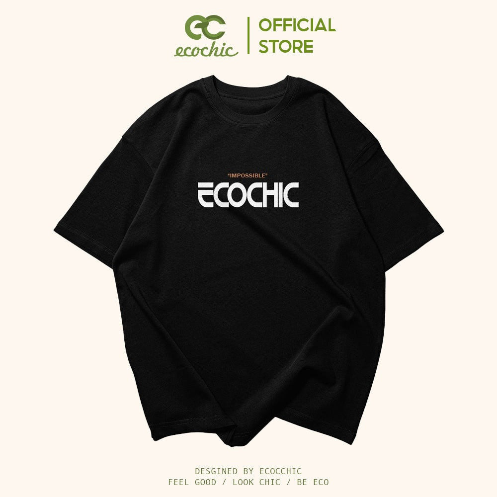 ECOCHIC CUDDLY BEAR Tee Local Brand Authentic Unisex Oversize Premium Cotton 100% F520