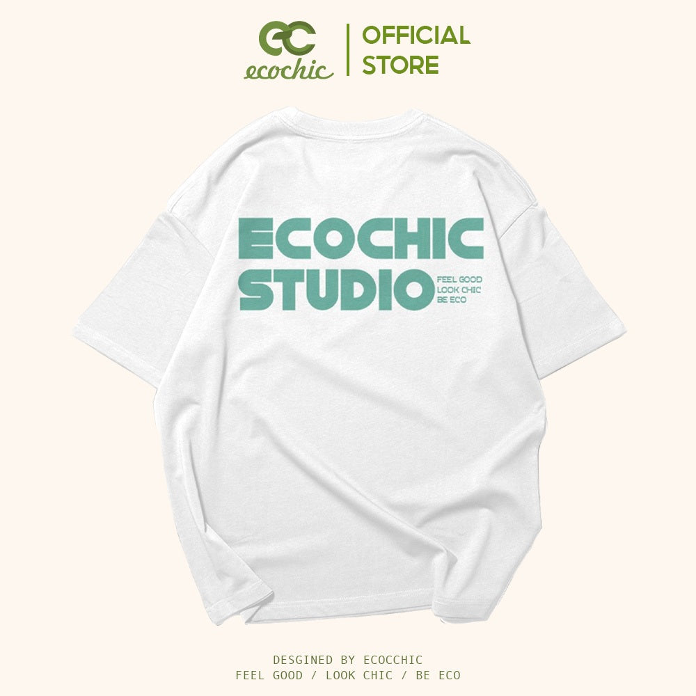 ECOCHIC RABBIT MATE T-Shirt Tee Local Brand Genuine Unisex Loose Form Oversize Premium Cotton 100% F576 