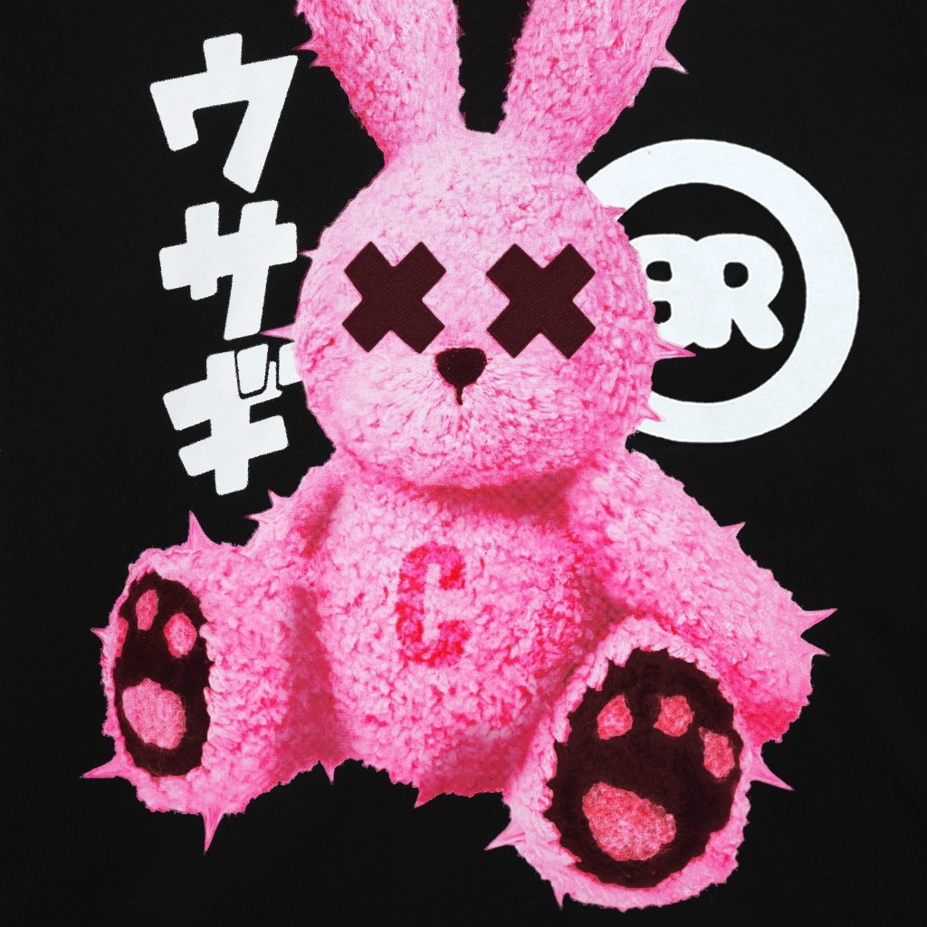 Unisex Bad Rabbit PINK RABBIT TEE 100% Cotton - Genuine Local Brand