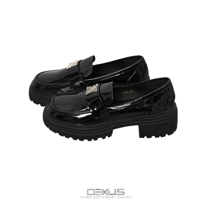 DEXUS LOAFER JET BLACK Women's Loafers Fullbox _PK0010 + PK0011