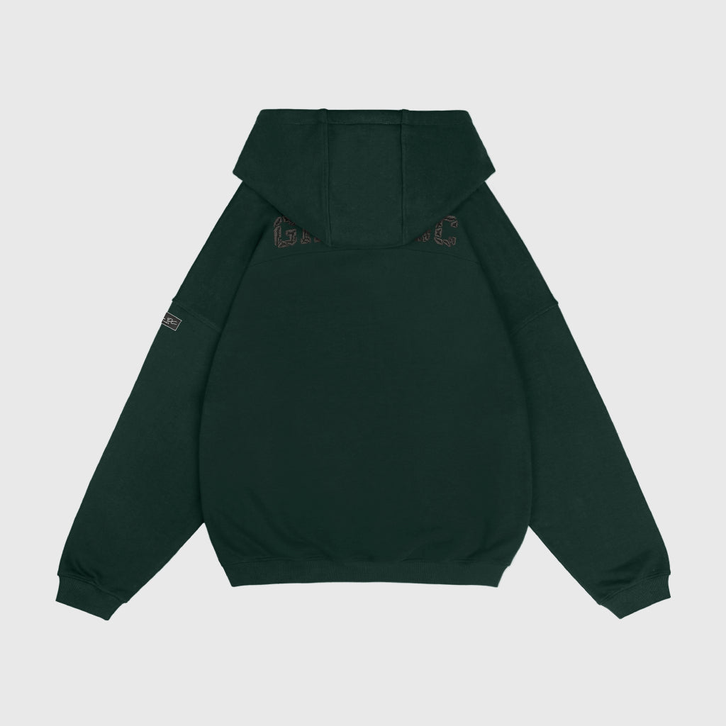 Grimm DC Hoodie Plus 84 in Moss Green