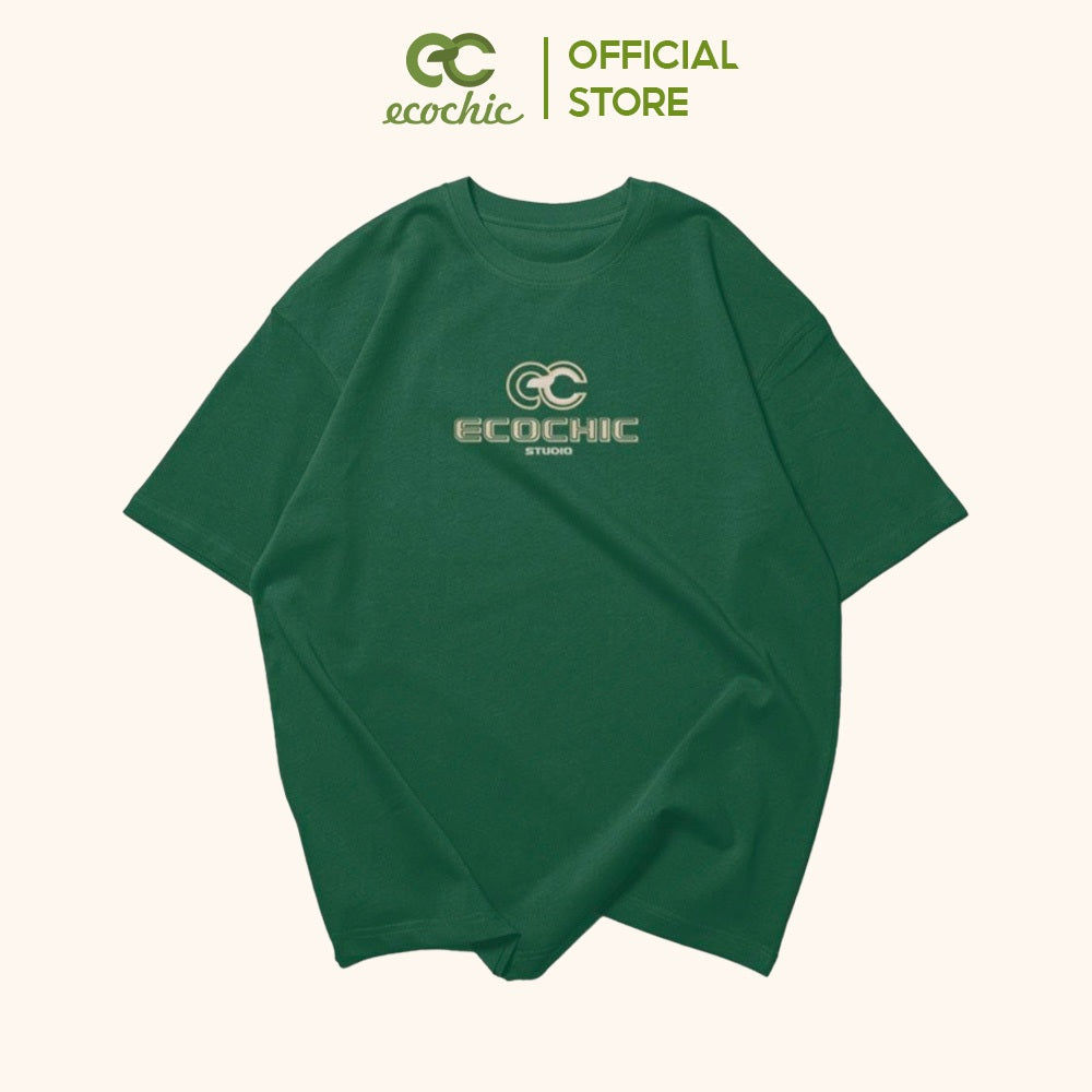 ECOCHIC PREMIUM LOGO Tee Local Brand Authentic Unisex Oversize Premium Cotton 100% F310